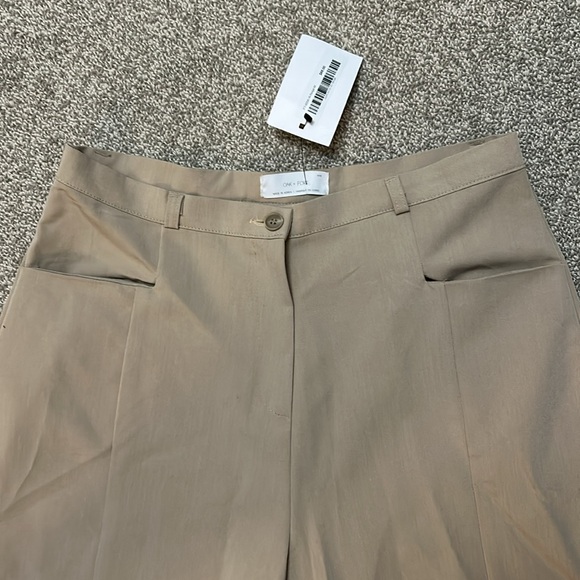 Oak & Fort Beige Trousers - Picture 2 of 4